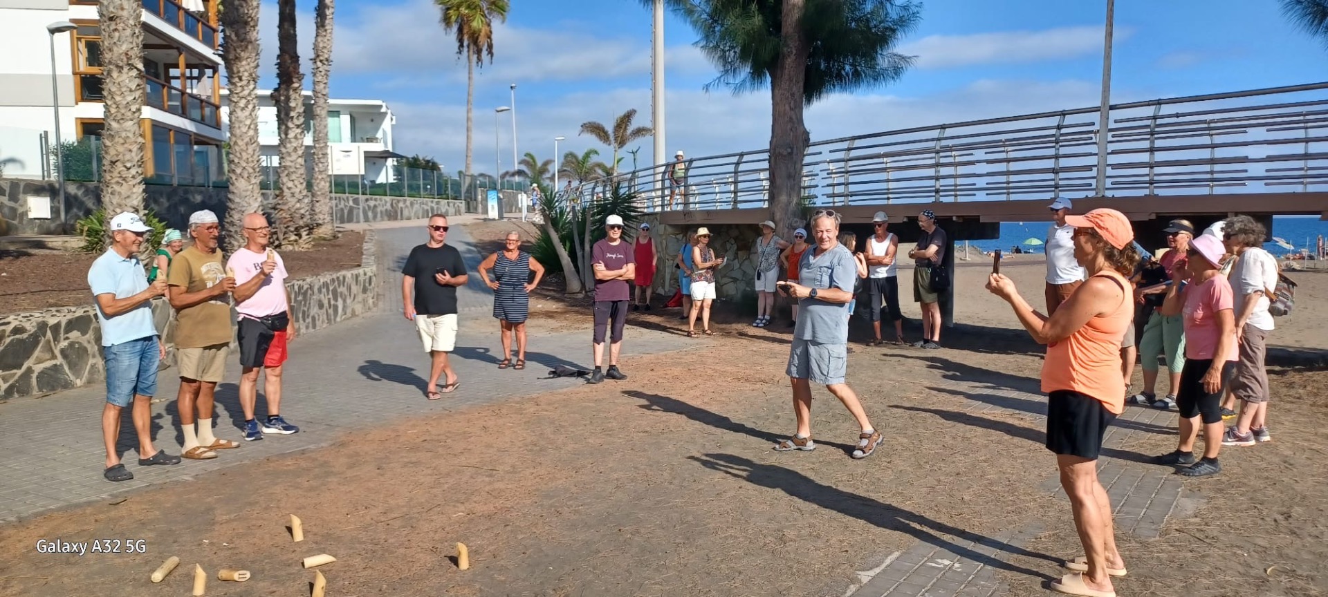 Viikon 43 mölkkymestaruus jaettiin torstaina 23.10.2025 Eeron, Antin ja Timon kesken.