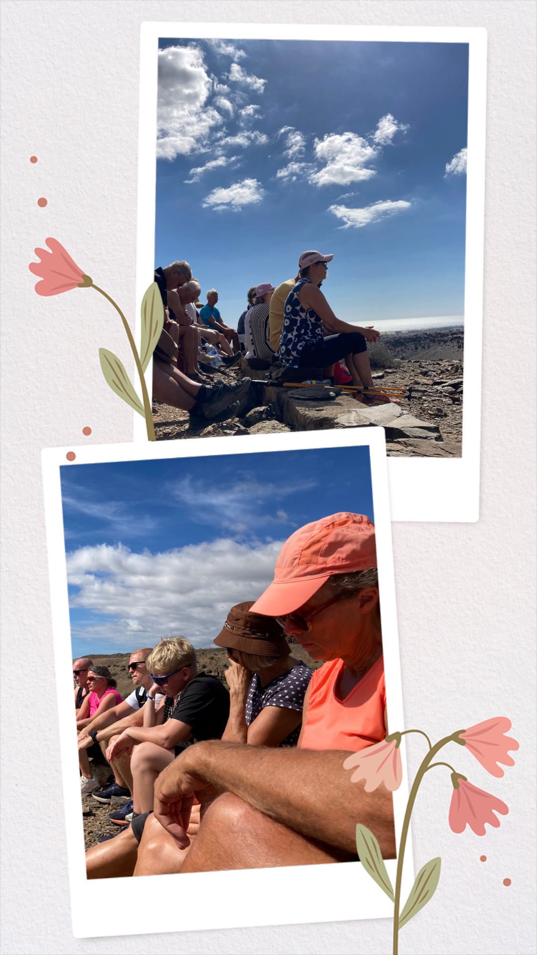 Vuoristoretkellä maanantaina 17.11.2025 hiljennyimme hartauteen. Meitä palveli nyt vuorollaan Eero.